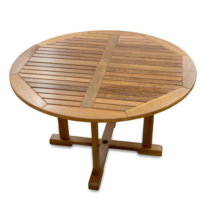 48" Premium Grade Teak Round Dining Table