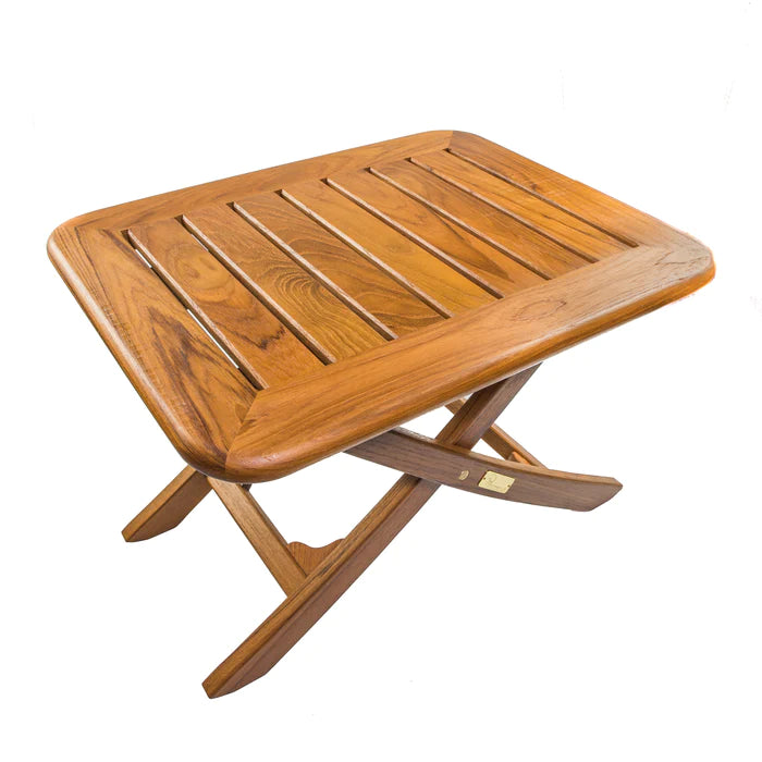 Small Adjustable Slat Top Table