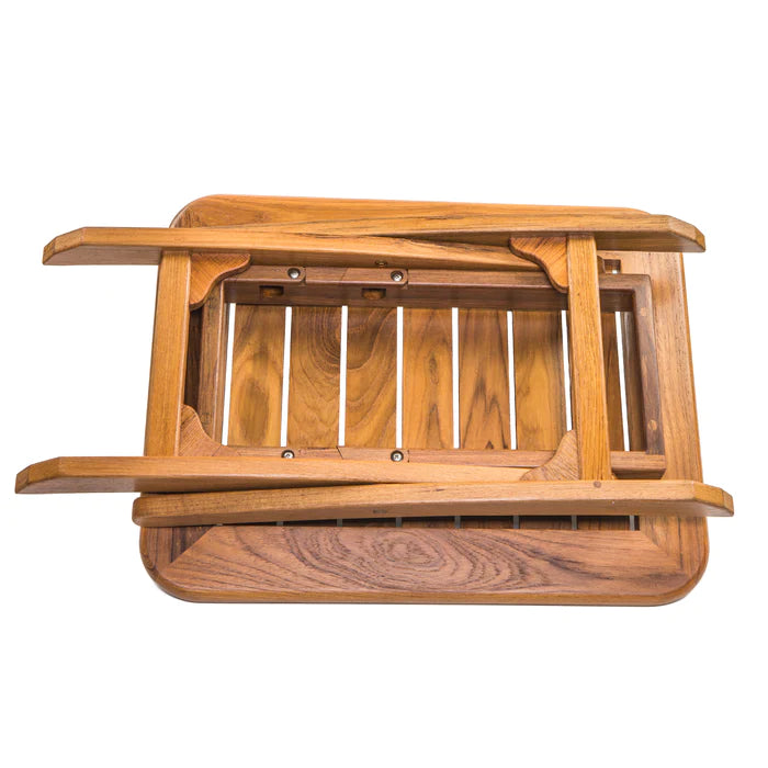 Small Adjustable Slat Top Table