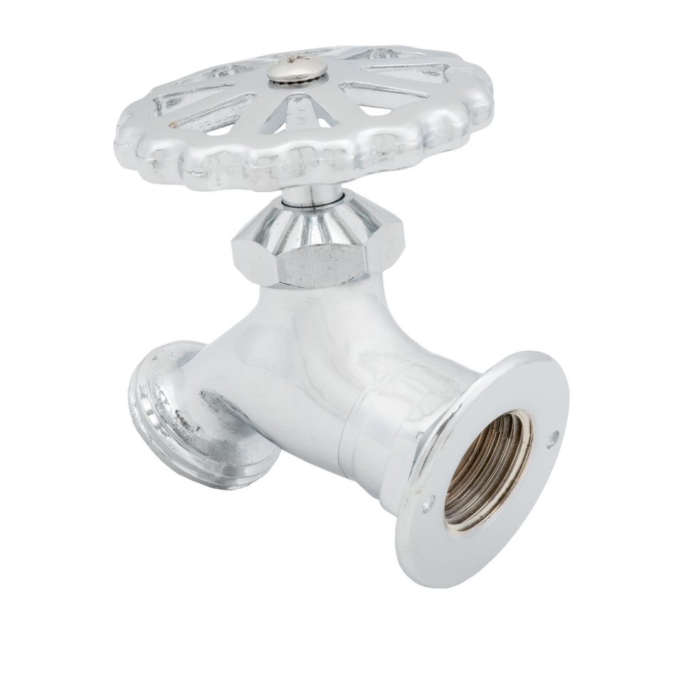 3-3/16" Chrome Plated Brass Depth Washdown Outlet/Inlet