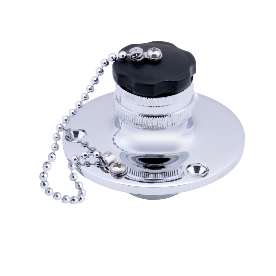 1-1/2" Depth Chrome Plated Brass Washdown Outlet/Inlet