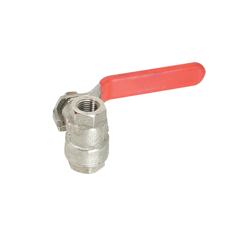 3/8" FIPT Nickel Plated Brass Ball Valve