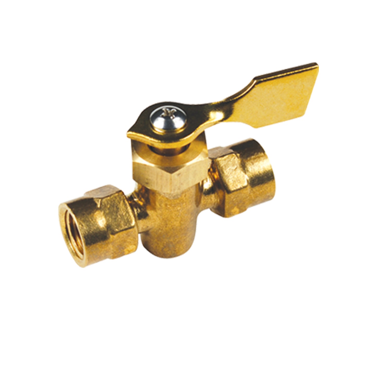 2-Way-1/4" NPT Two Female Fuel Shut Off Valve