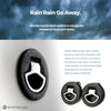 3" Waterproof Black Nylon Chrome Zinc Slam Latch - Locking
