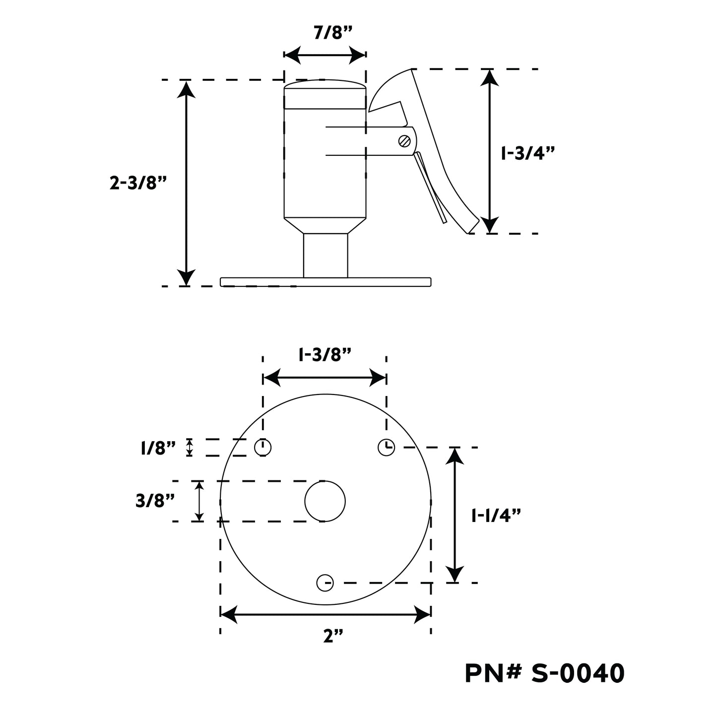 316 Stainless Steel Door Holder with Cushion