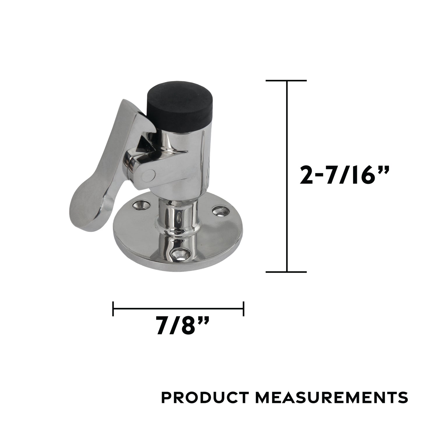 316 Stainless Steel Door Holder with Cushion