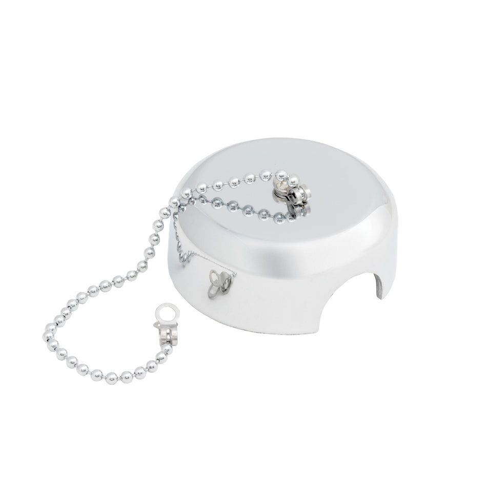 Chrome Plated Brass Circle Spare Cover with Chain