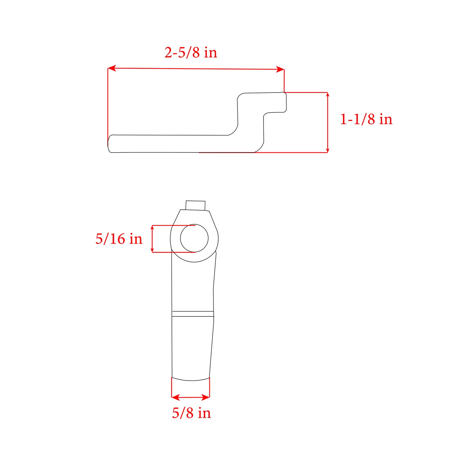 Cam Bar (2-1/8") - S-0213