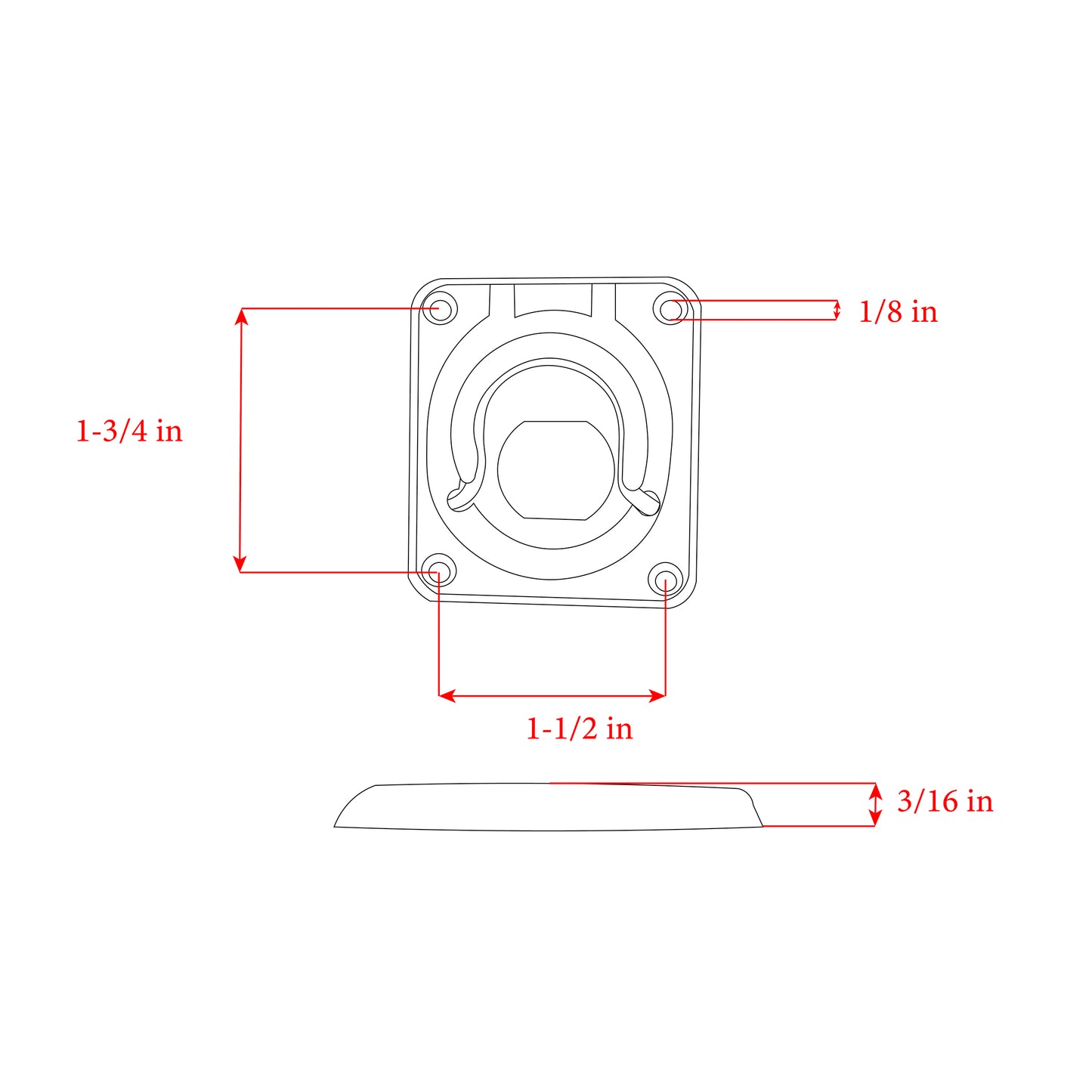 Locking Lift Ring