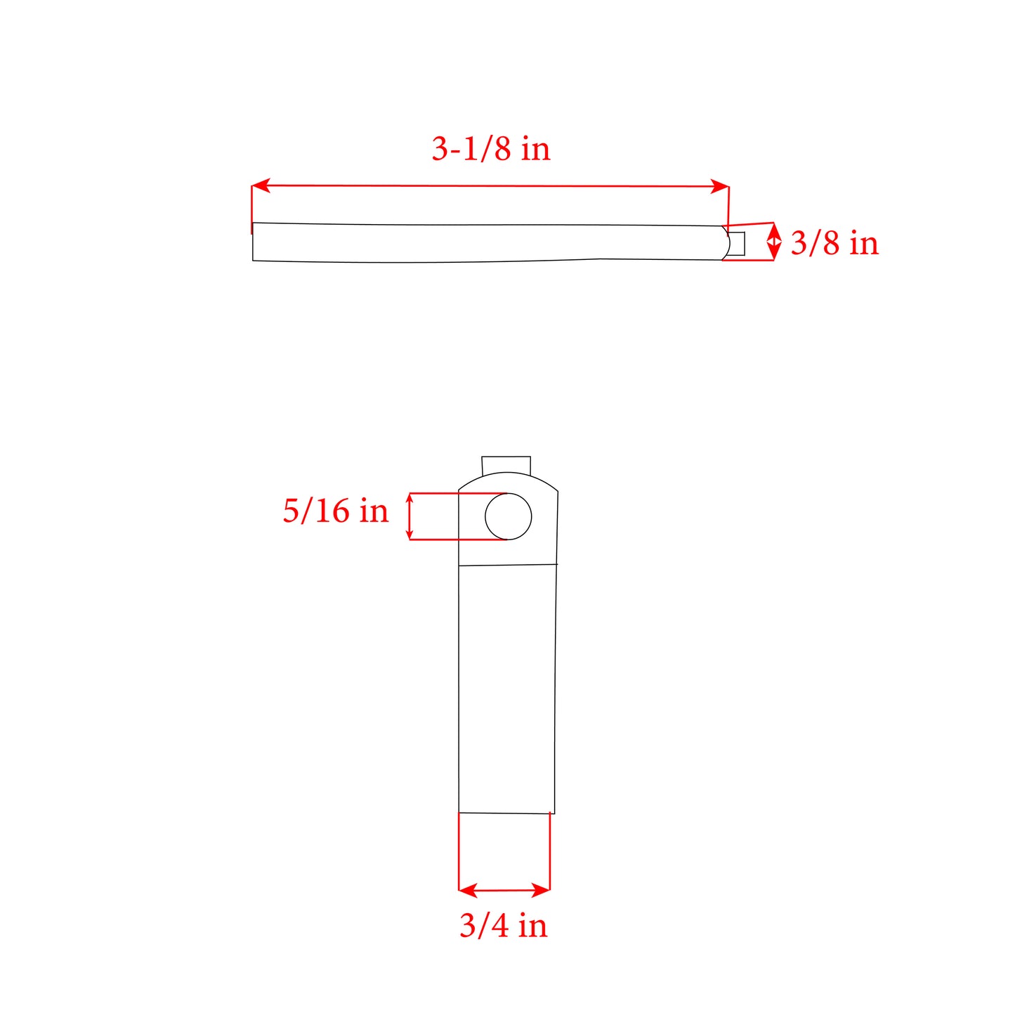 Cam Bar (2-5/8") - S-0226ASTR