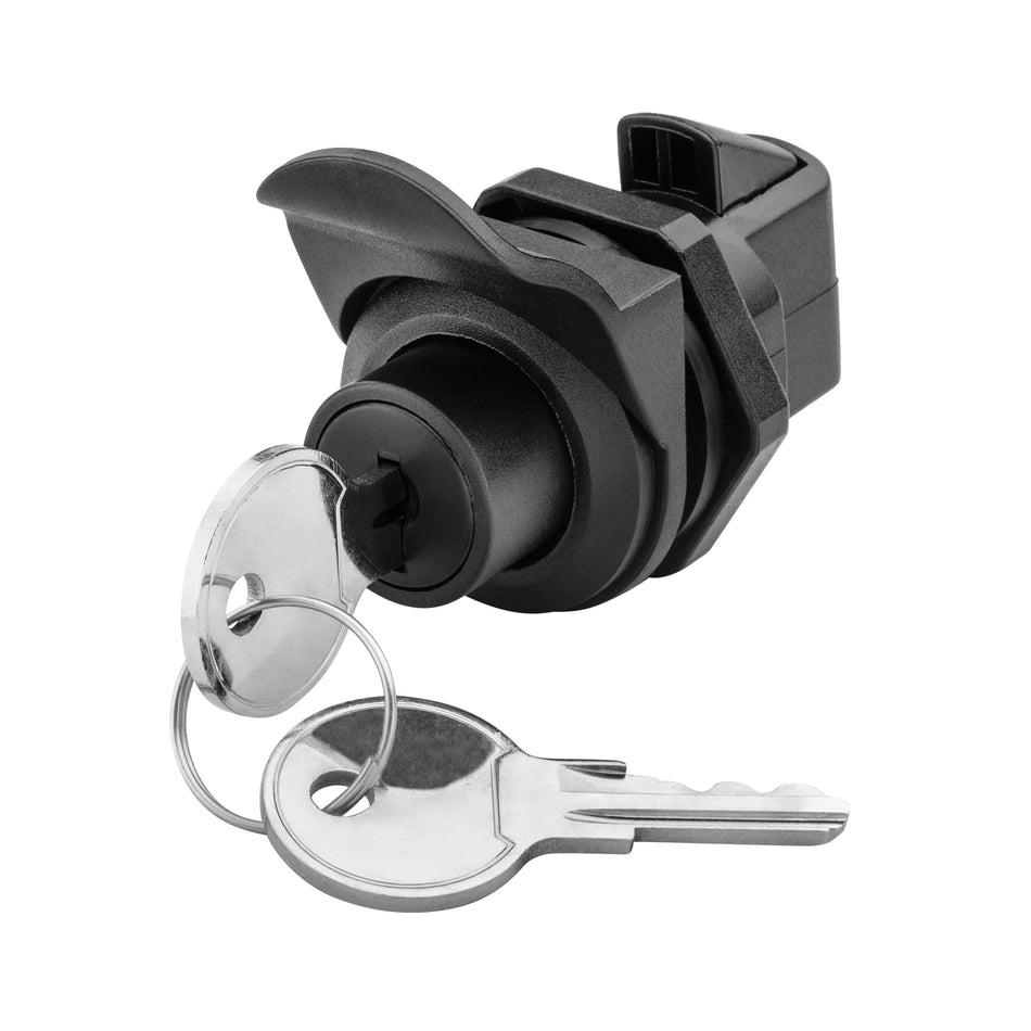 Black Nylon Locking Glove Box Latch
