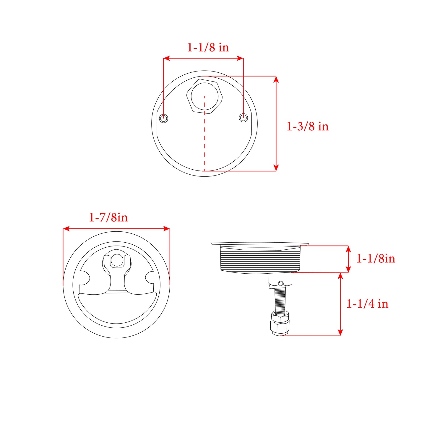 Compression Handle D-Style