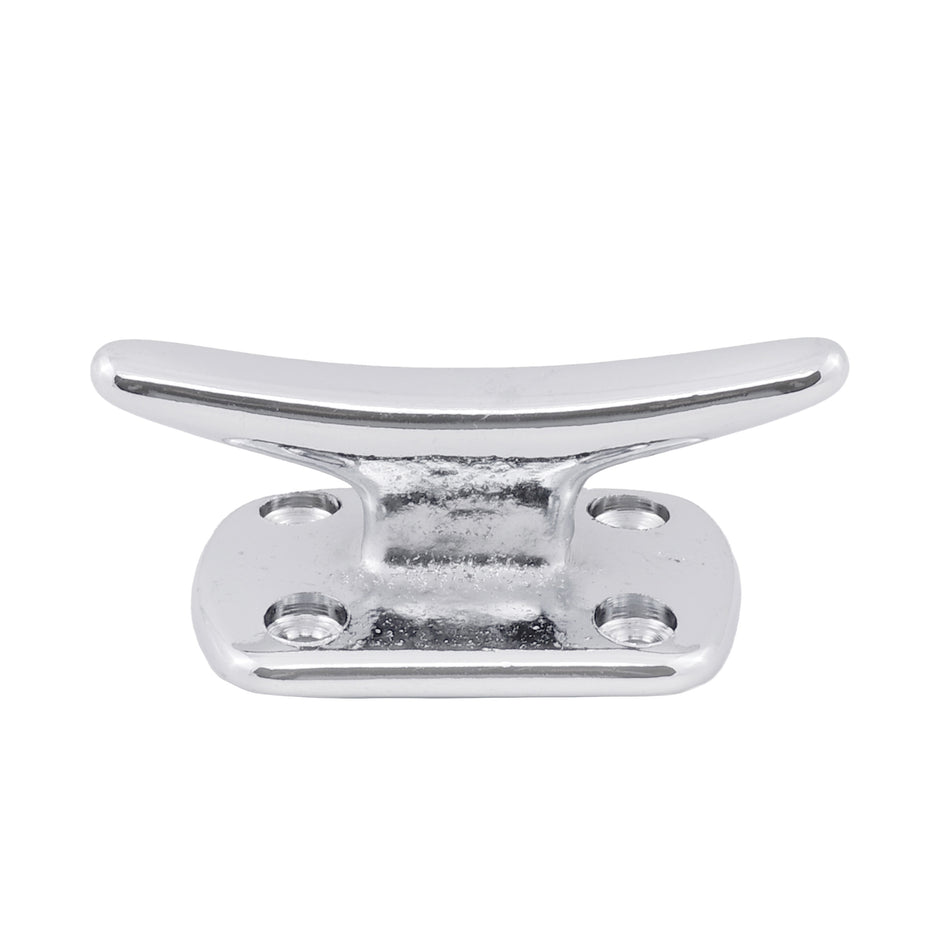 2" Chrome Plated Brass Fender Cleat