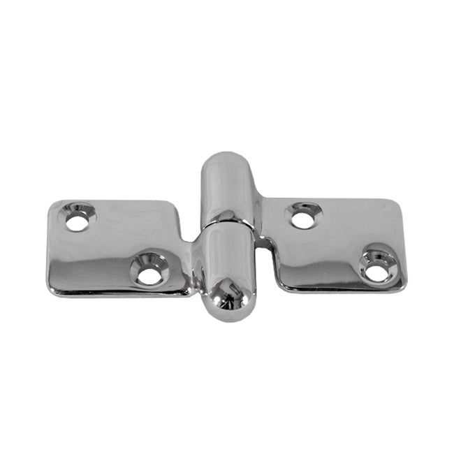Left or Right Chrome Plated Brass Non-Locking Take-Apart Hinge