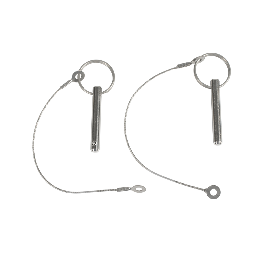 1/4" x 1-5/8" Stainless Steel Quick Release Pin with Retractable Ball for 1" Sq. Tubing