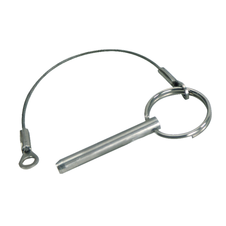 1/4" x 1" Stainless Steel Quick Release Pin with Retractable Ball