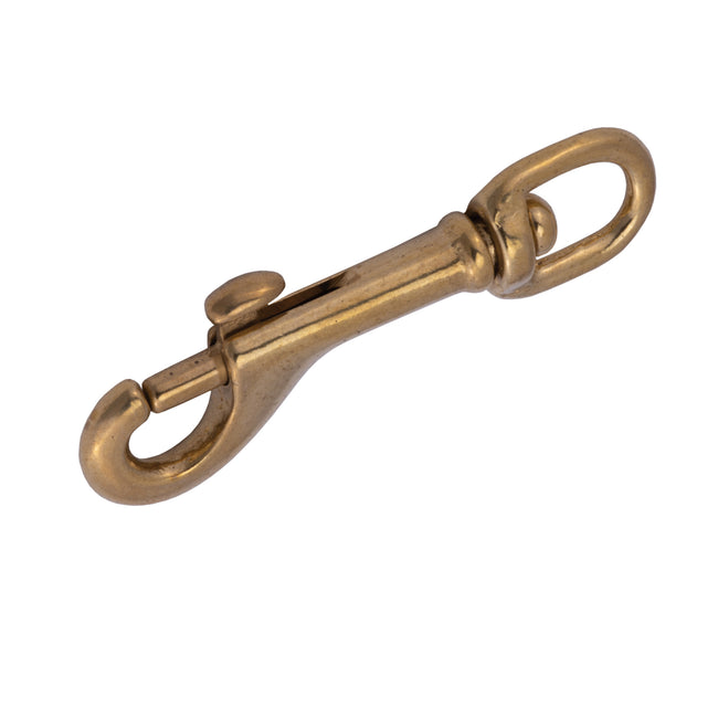 2-1/8" Long Bronze Swivel Eye Boat Snap