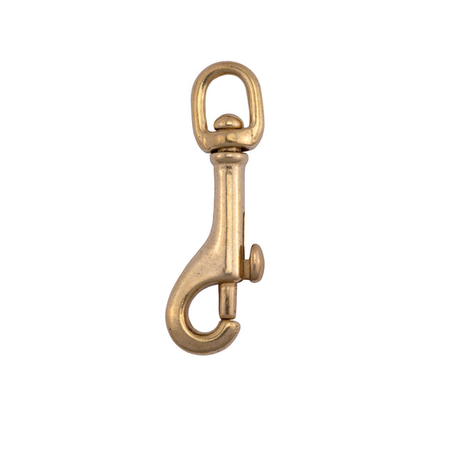 2-1/8" Long Bronze Swivel Eye Boat Snap