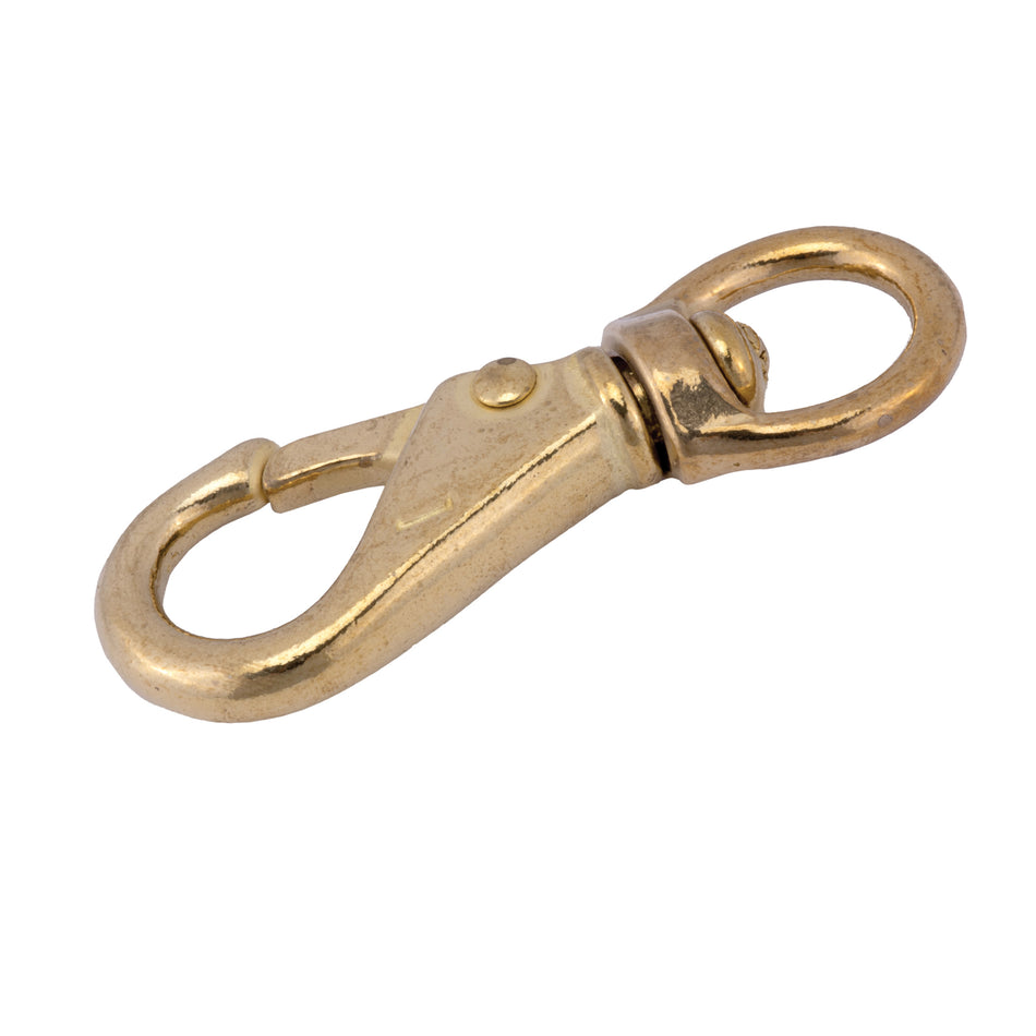 Size 3 Bronze Swivel Eye Boat Snap