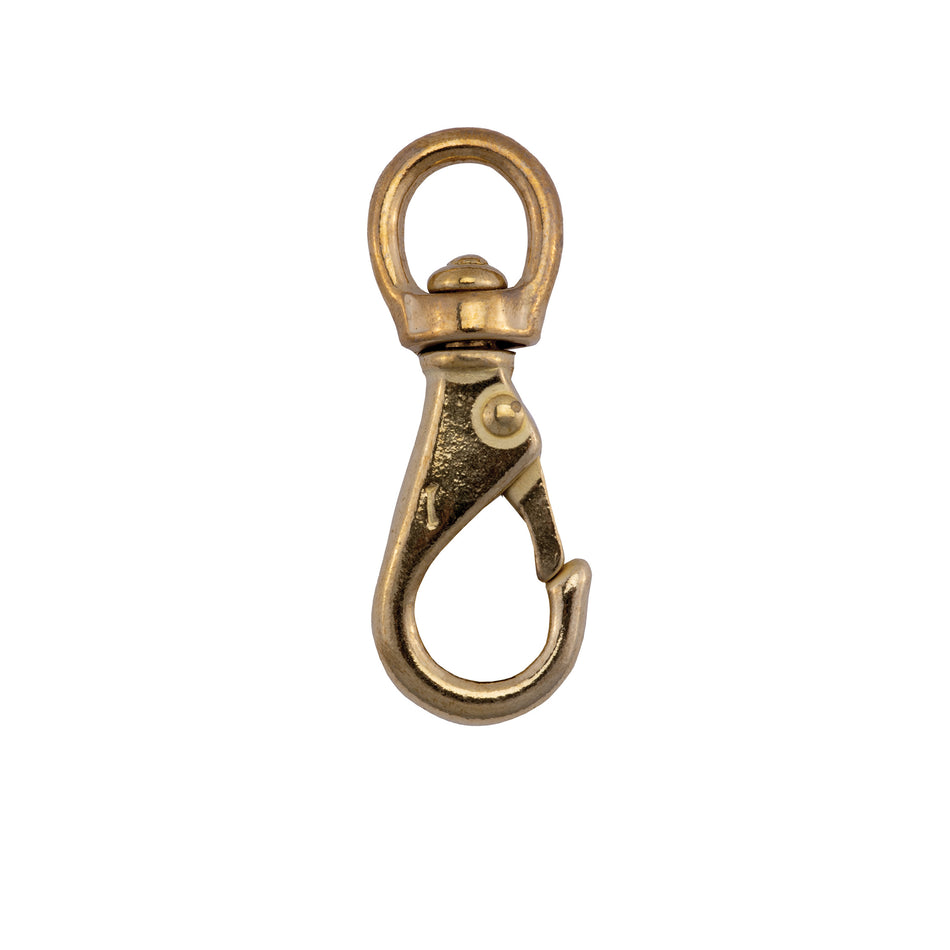 Size 2 Bronze Swivel Eye Boat Snap