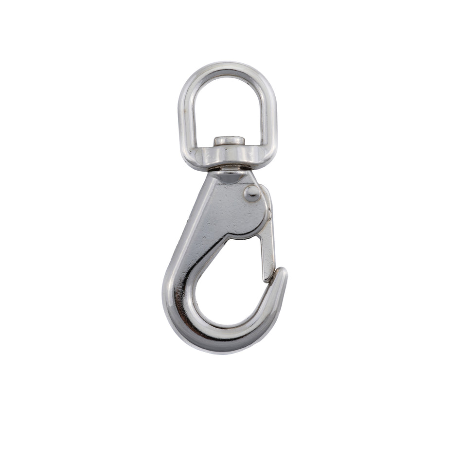 Size 1 Chrome Plated Zinc Swivel Eye Boat Snap