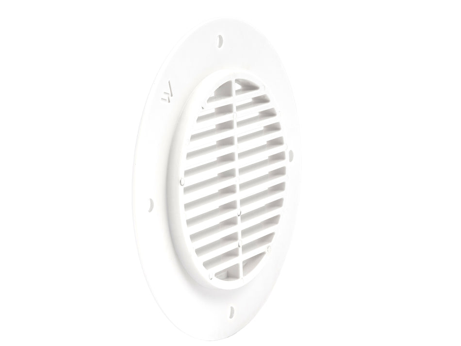 White Nylon Round Vent
