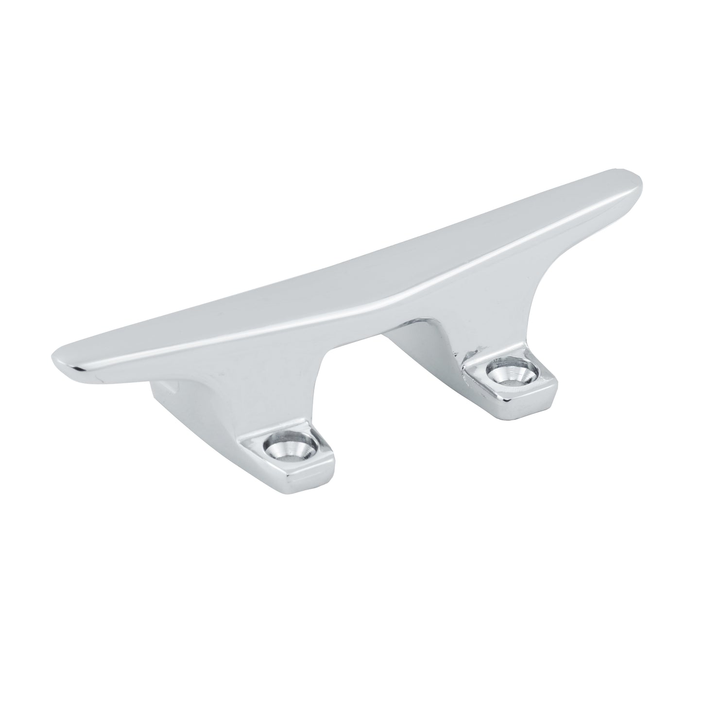 6" Chrome Plated Zinc Hollow Base Cleat