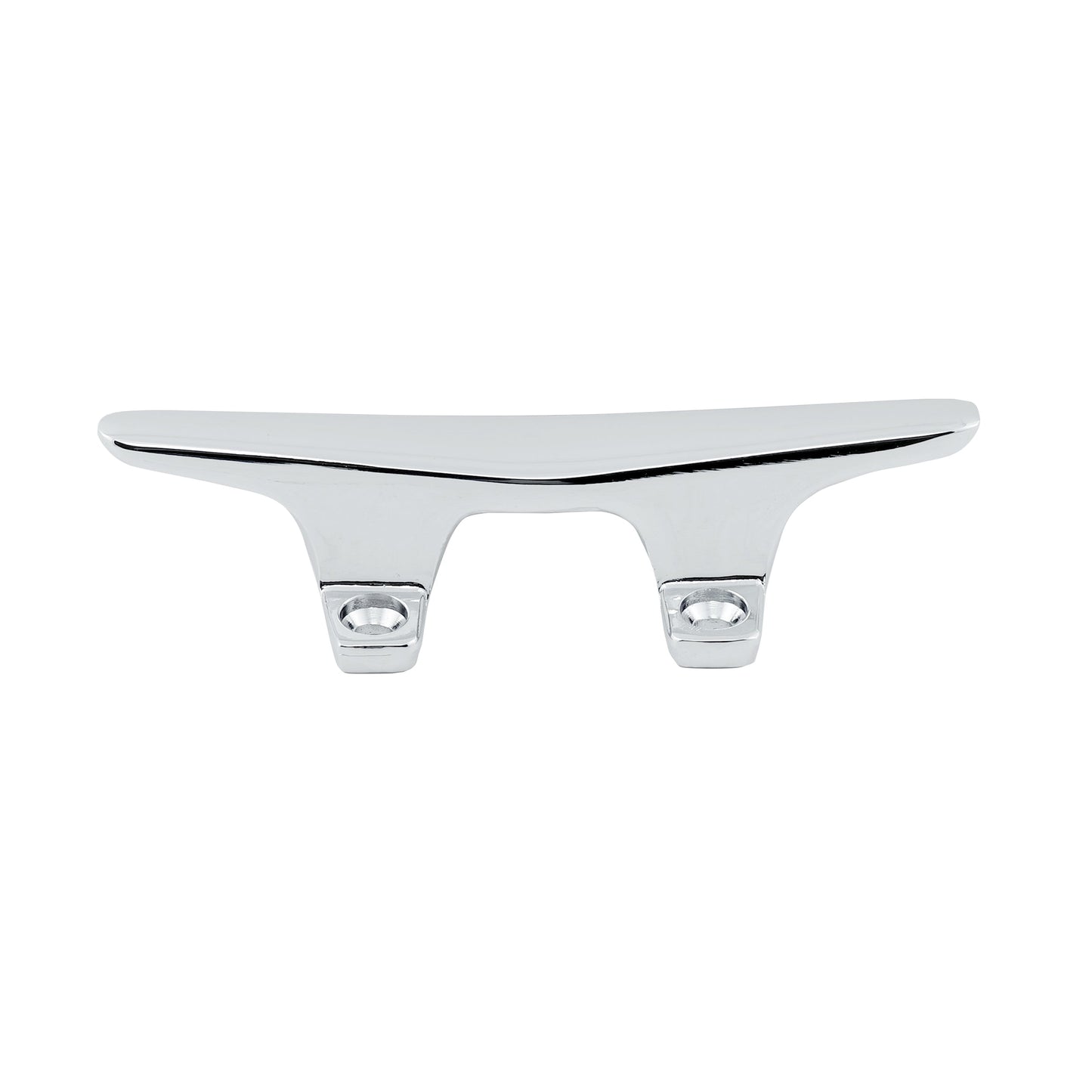 6" Chrome Plated Zinc Hollow Base Cleat