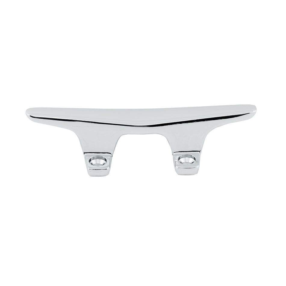 6" Chrome Plated Zinc Hollow Base Cleat