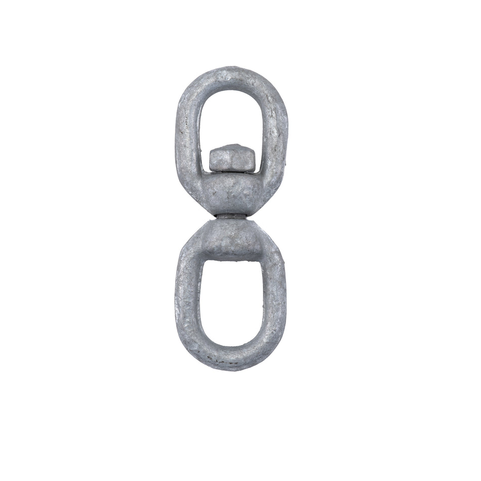 1/4" Galvanized Steel Eye to Eye Swivel