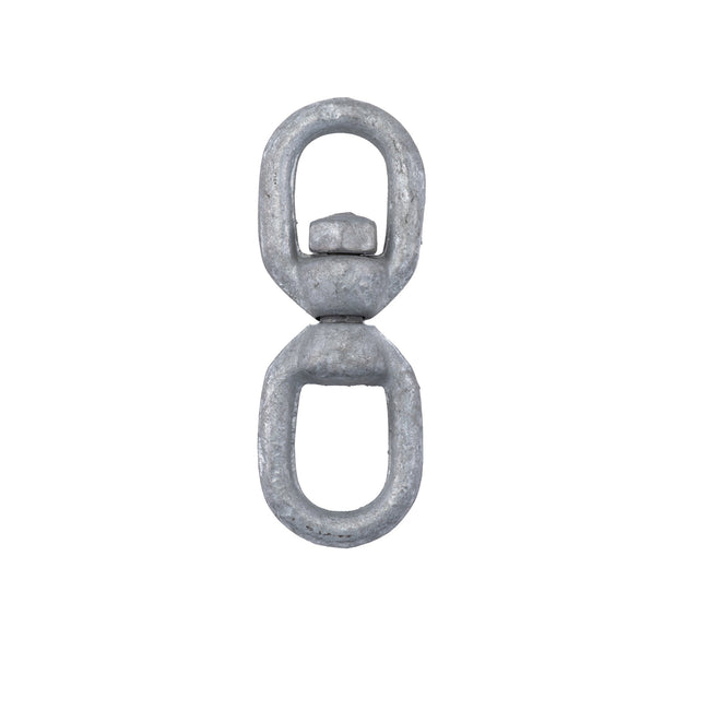 5/16" Galvanized Steel Eye to Eye Swivel