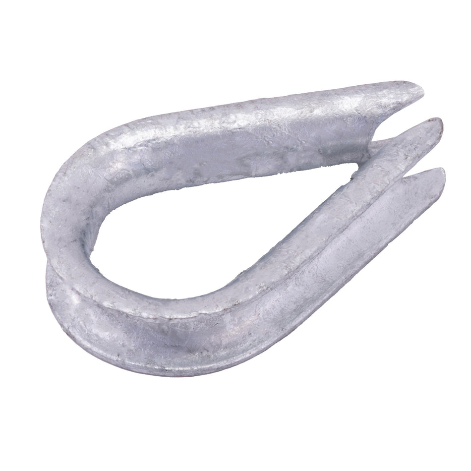 7/8" Galvanized Steel Rope Thimble