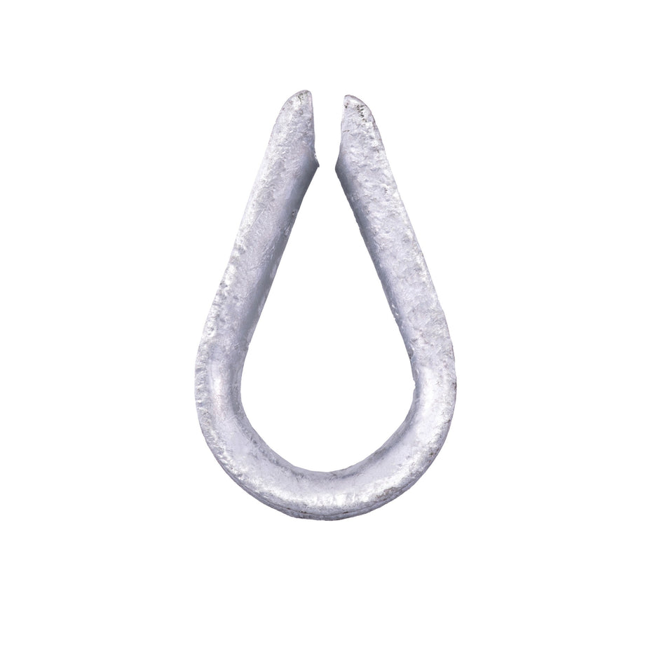 7/8" Galvanized Steel Rope Thimble