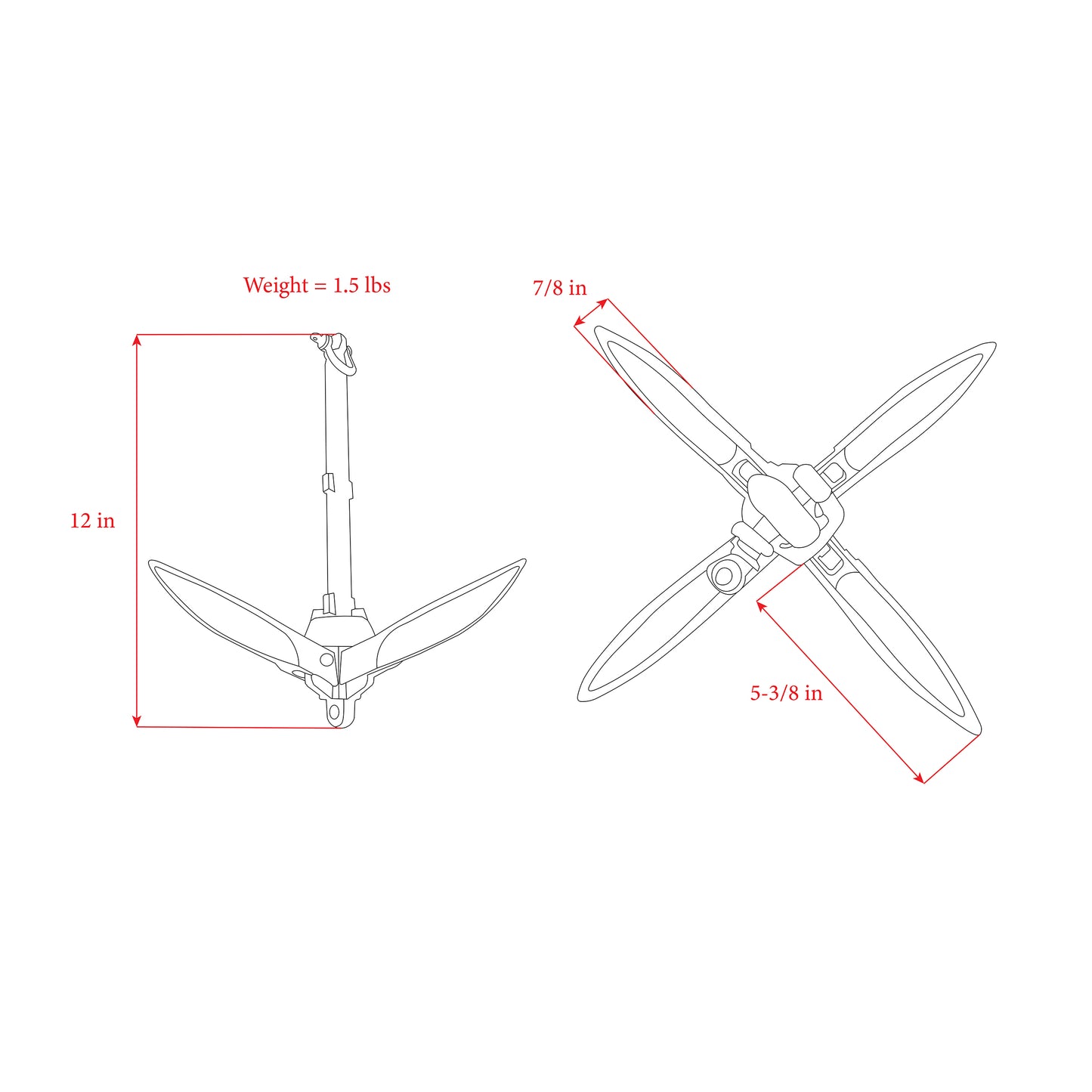Folding Anchor