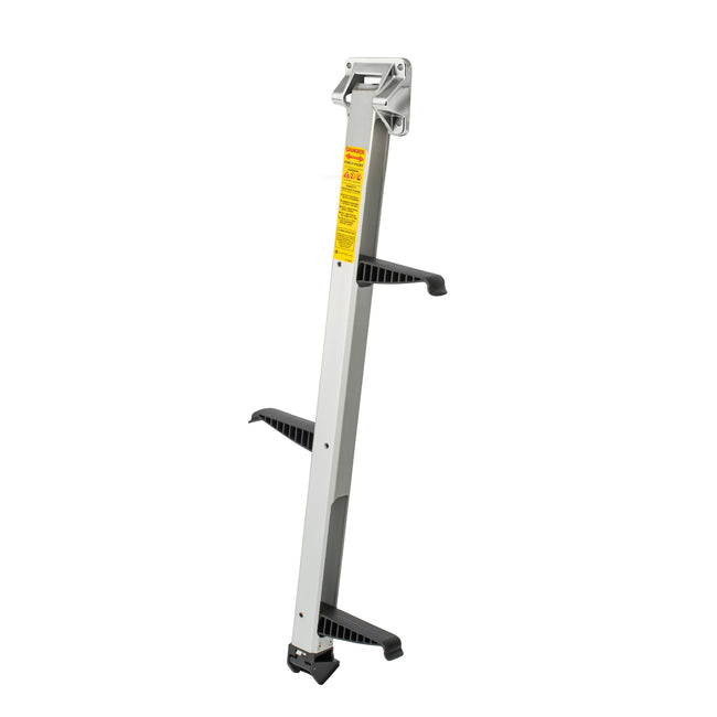 316 Stainless Steel Faceplate Invisible Ladder - 3 Step Positive Transom