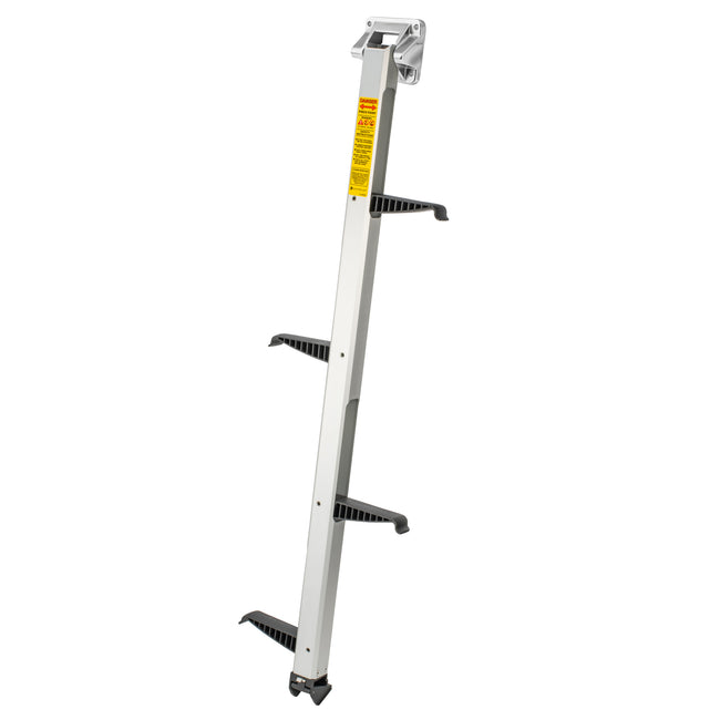316 Stainless Steel Faceplate Invisible Ladder - 4 Step Positive Transom