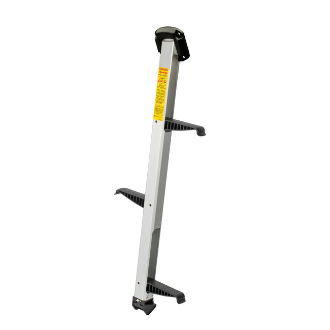 Black Anodized Aluminum Faceplate Invisible Ladder - 3 Step Negative Transom