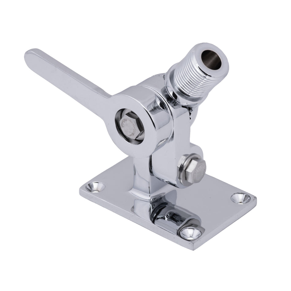 Chrome Plated Zinc Ratchet/Antenna Mount