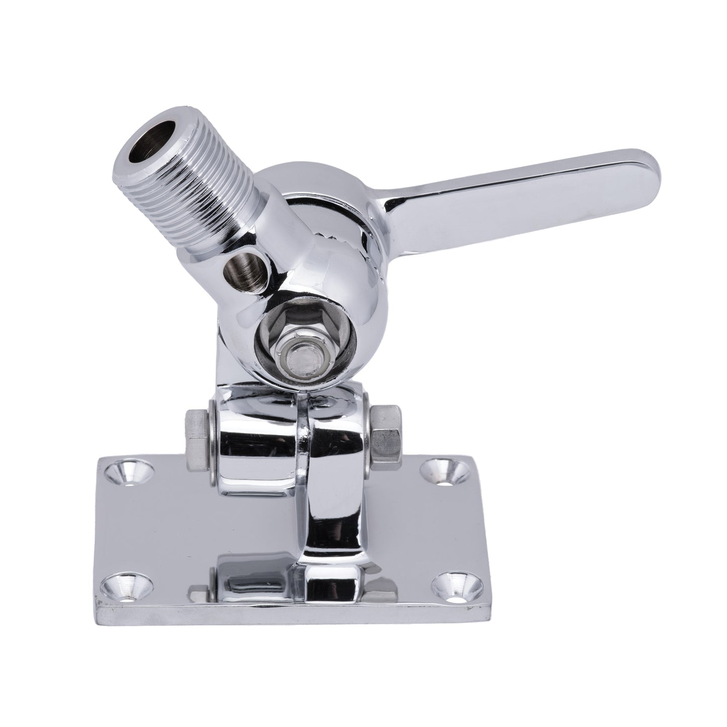 Chrome Plated Brass Ratchet/Antenna Mount