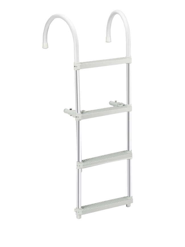 7" Hook Gunwale 4-Step Ladder