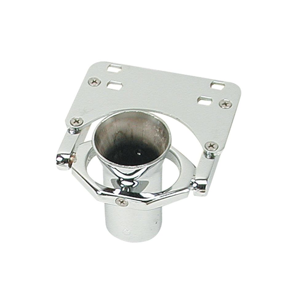 Chrome Plated Brass Heavy Duty Fishing Gimbals with 1/4" Fastener