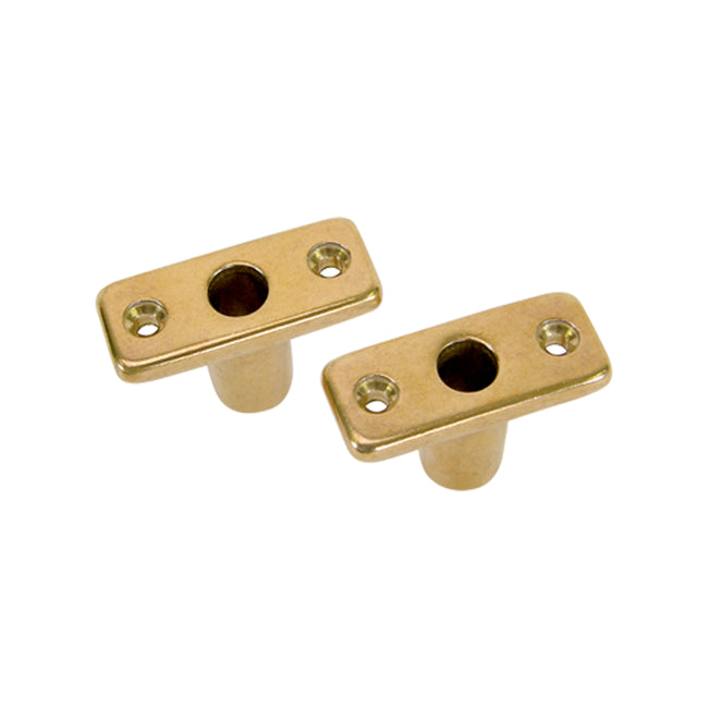 Bronze Top Mount Oarlock Sockets