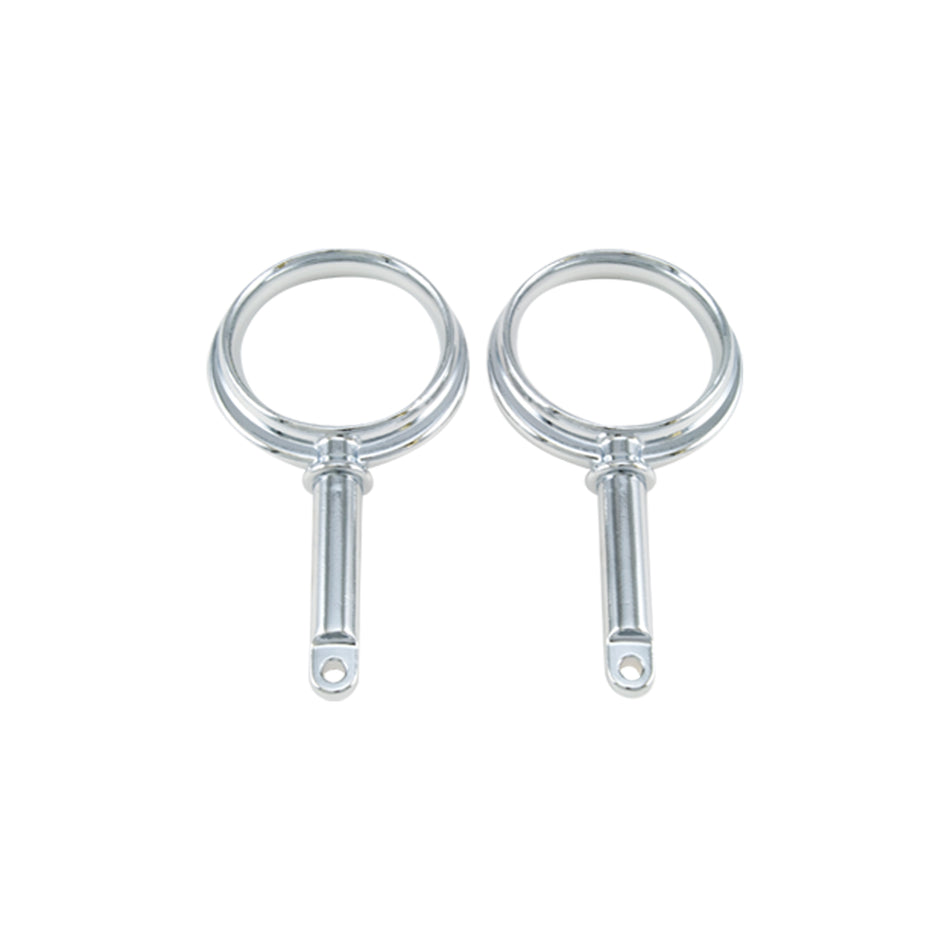 Chrome Plated Zinc Round Oarlock Horns