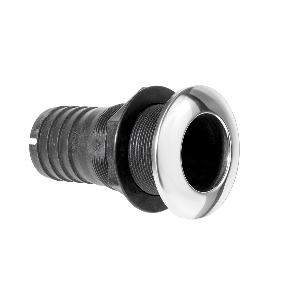 316 Stainless Steel & Nylon 2" Thru Hull