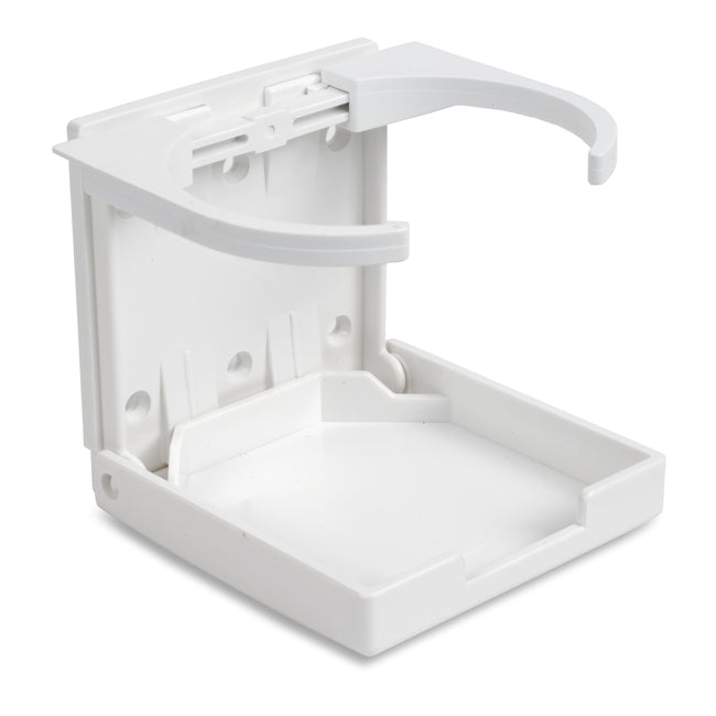 White Nylon Folding Drink Holder