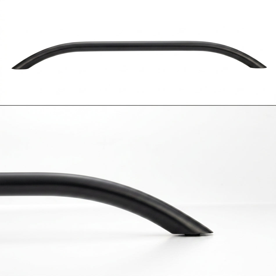 24" Black PVD Studded Handrail