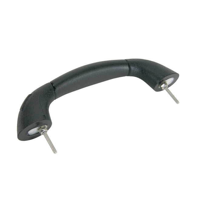 12" Black Vinyl Studded Handrail