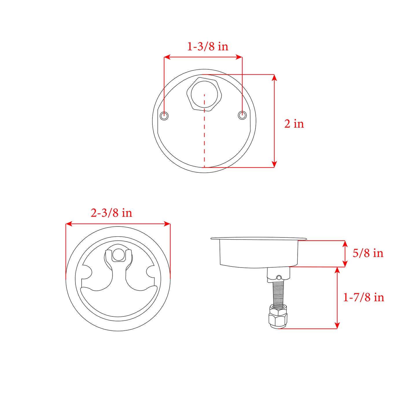 Compression Handle T-Style