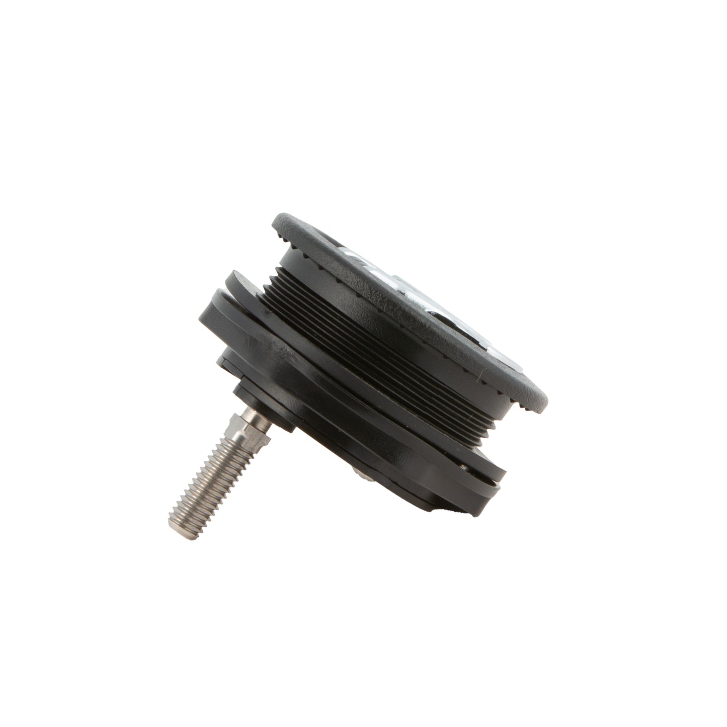 Locking Chrome Plated Zinc Black Nylon T-Style Non-Compression Handle