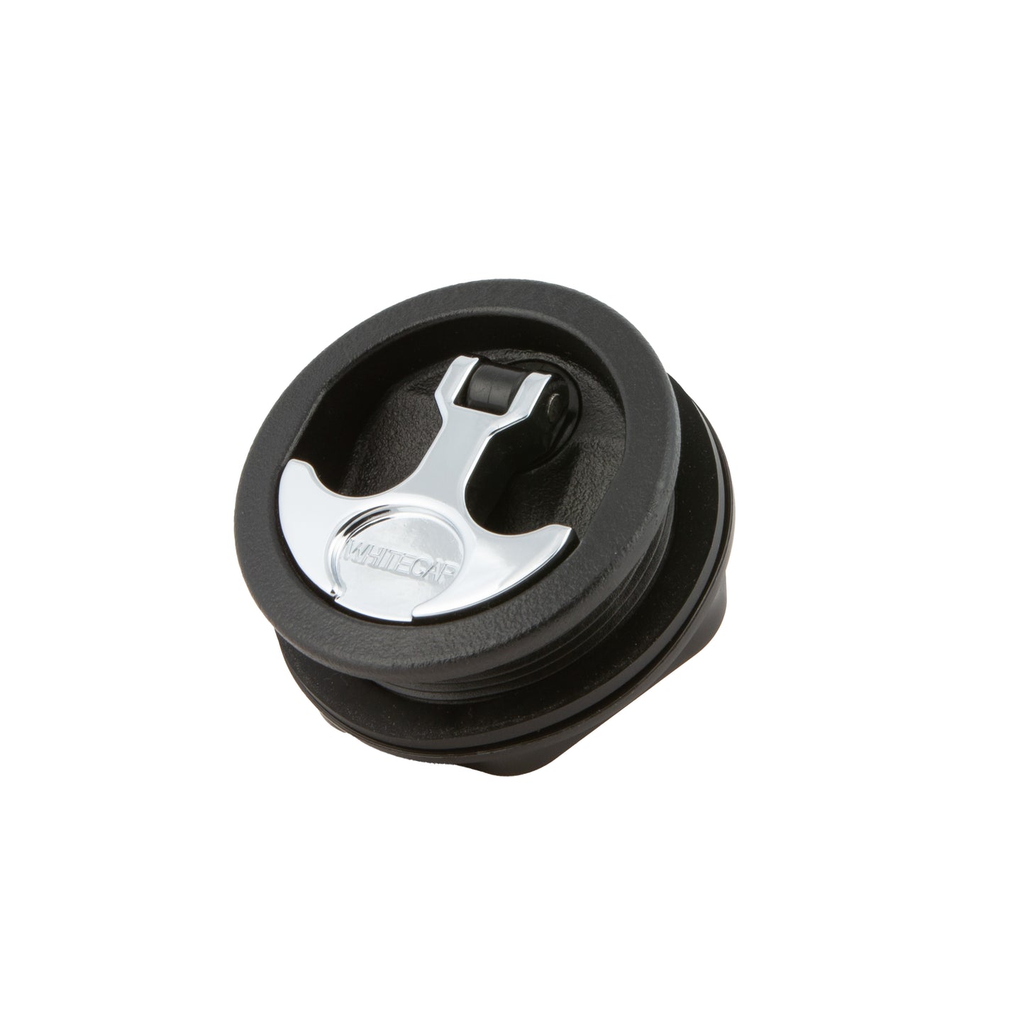 Locking Chrome Plated Zinc Black Nylon T-Style Non-Compression Handle